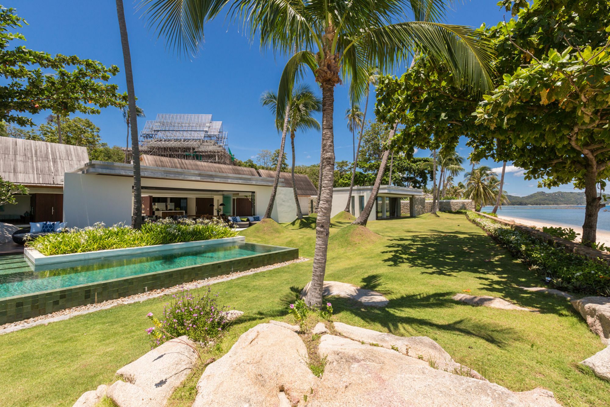 Fashionable Villa Malabar Beachfront 5 Bedrooms Plus 2 Kid'S Bedrooms Laem Sor Екстериор снимка